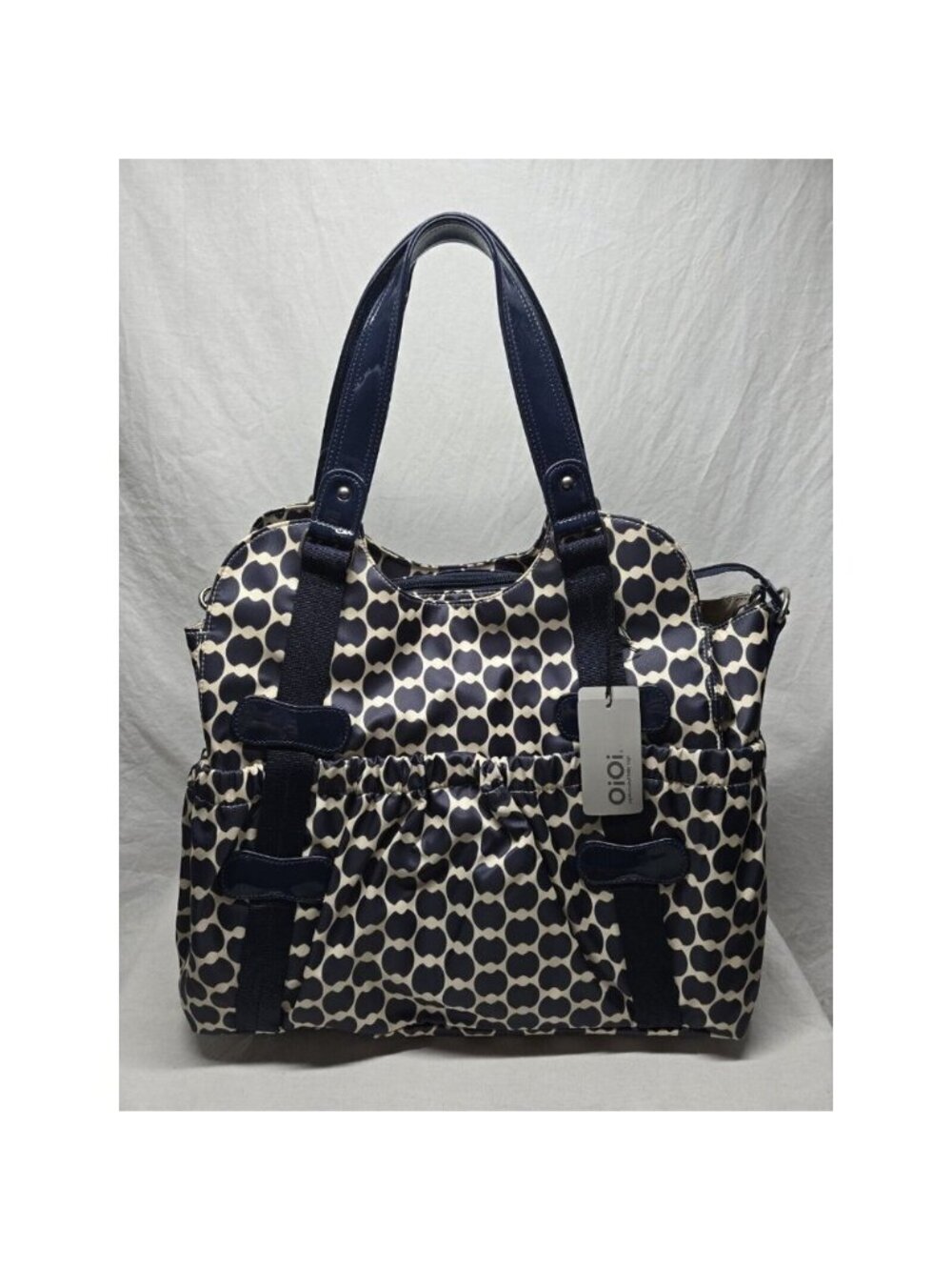 OiOi 6648 INDIGO ECLIPSE COT TOTE With Accessories- NEW WITH TAGS